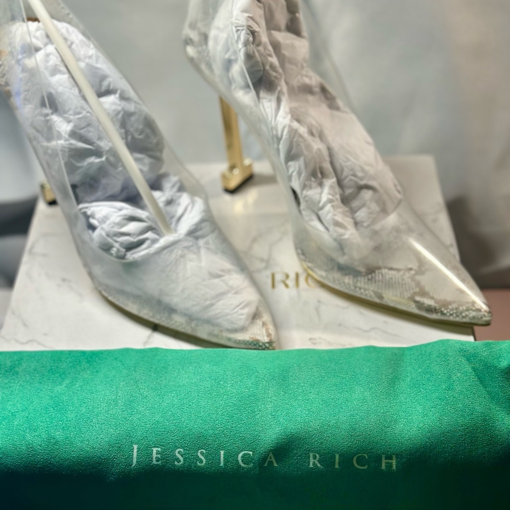 Jessica Rich Gold Women's Heels